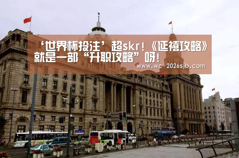 ‘世界杯投注’超skr!《延禧攻略》就是一部“升职攻略”呀!(图3) 世界杯投注